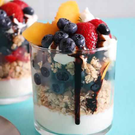 Fruit and Cereal Parfait 