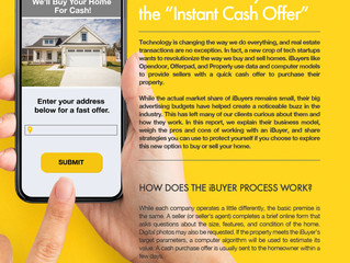 Everything You Need to Know About iBuyers and the “Instant Cash Offer”