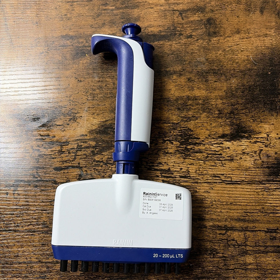 Thumbnail: RAININ PipetLite L12-200 XLS+ LTS Pipette Calibrated by Rainin April 2026