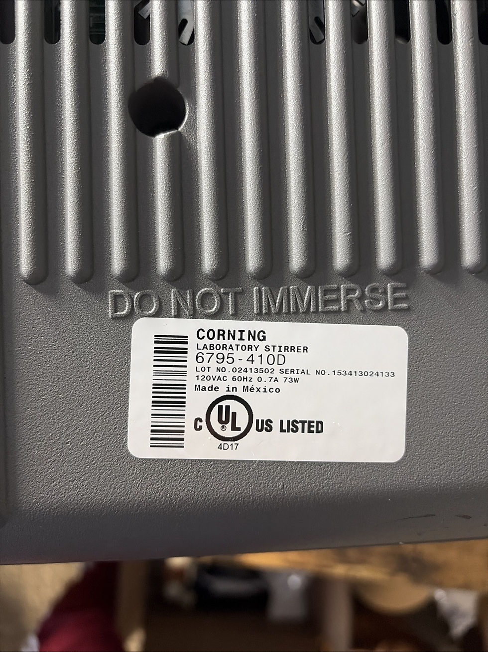 Thumbnail: Corning stirrer mixer magnetic PC-410D PC410D digital Excellent Condition