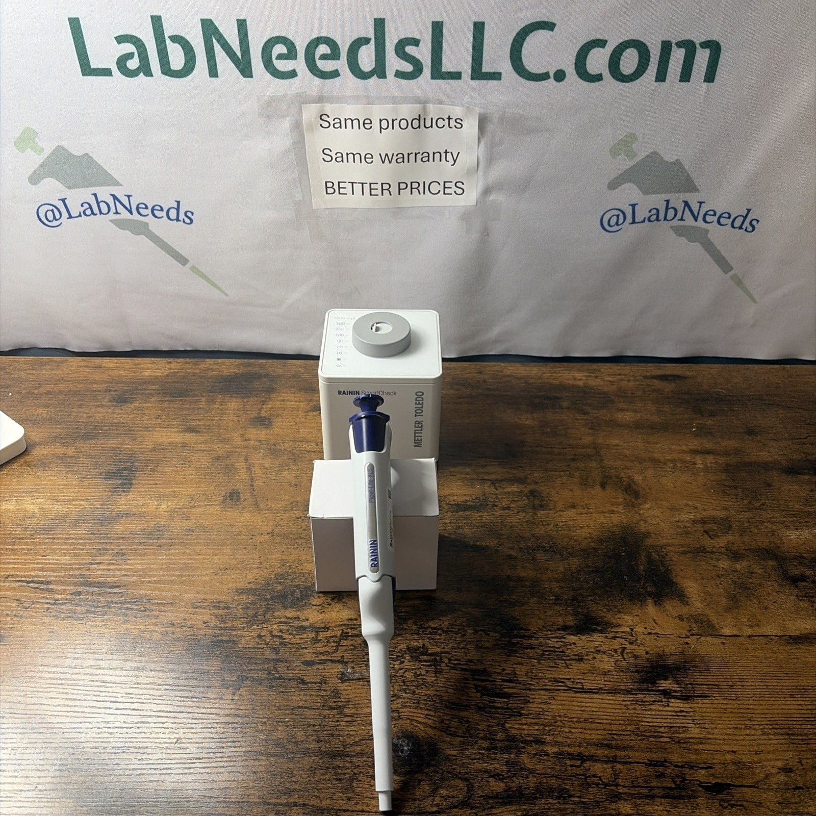 Rainin Pipet-Lite XLS Pipette L-300 / 20-300uL Calibrated by Rainin in Jun 2026