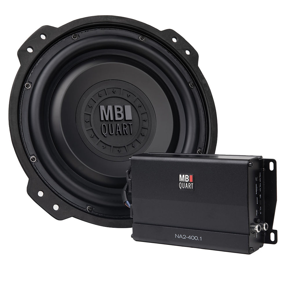 SUBWOOFER 10" Y AMPLIFICADOR PARA JEEP - MBQJLSUBR1