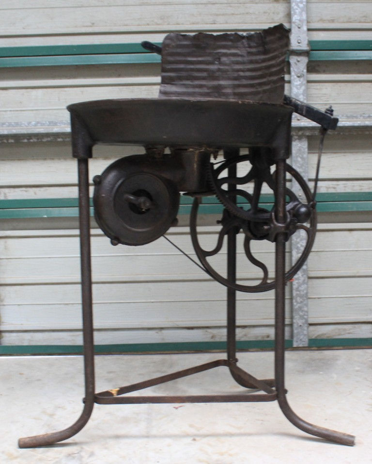 Thumbnail: ANTIQUE SEARS No. 100 (?) RATCHET COAL FORGE