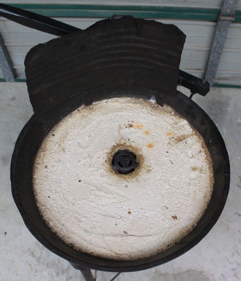 Thumbnail: ANTIQUE SEARS No. 100 (?) RATCHET COAL FORGE