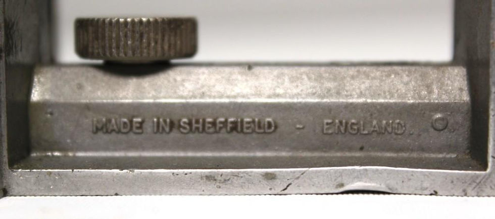 Thumbnail: VINTAGE ECLIPSE No 34 BUTT GAUGE – IDEAL FOR KNIFE MAKING, DOOR HINGES, ETC