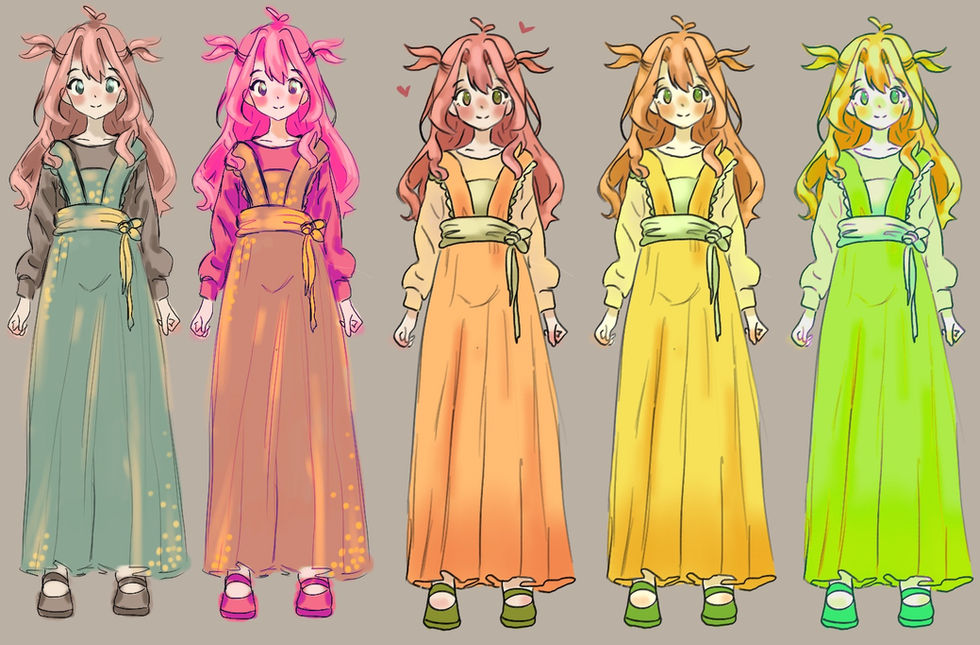 Boy in the Well Character design - Kelly Meyer