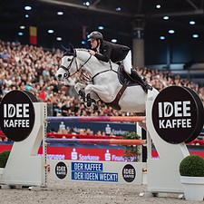 Turnierfoto von der Partner Pferd Leipzig