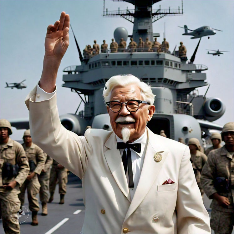 Trump replaces Hegseth with Colonel Sanders for Defence Secretary