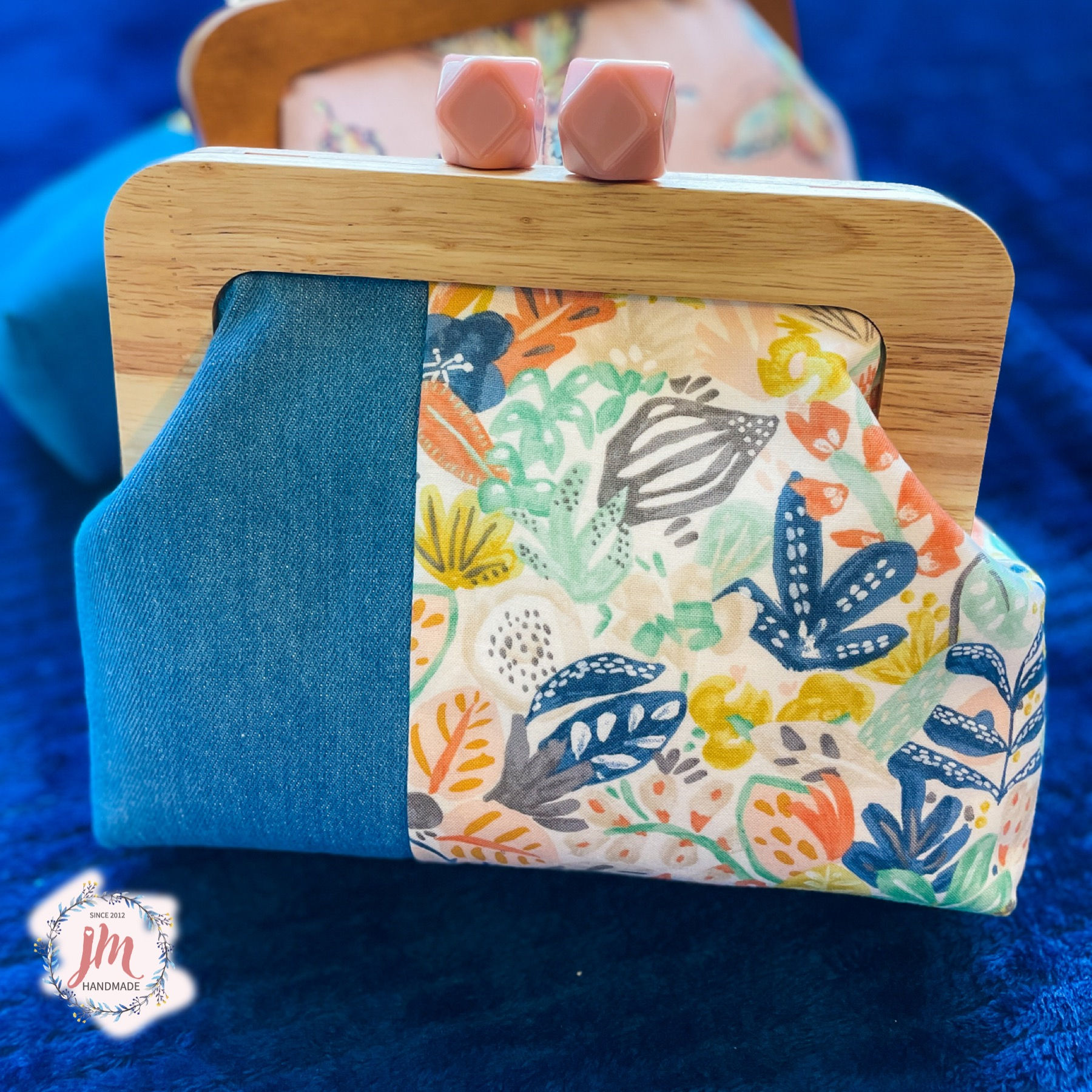 Crossbody Bag_Flowers (Denim)