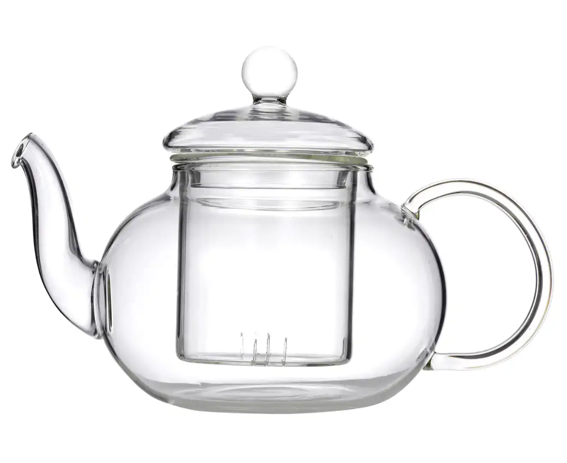 Glass Tea Pot 600mL w/ Filter