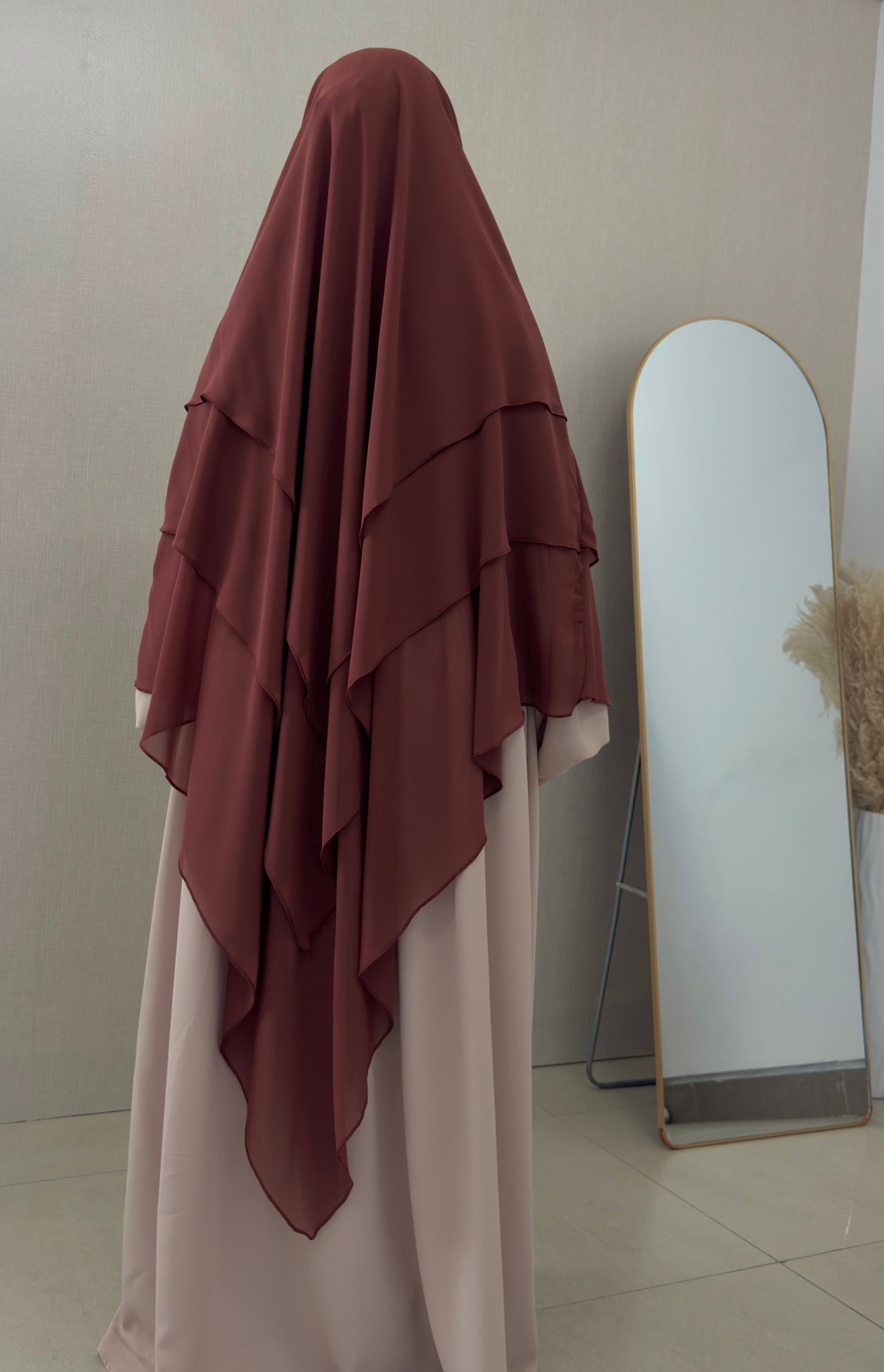 Dahlia Signature Set - Pale Taupe & Rust Brown