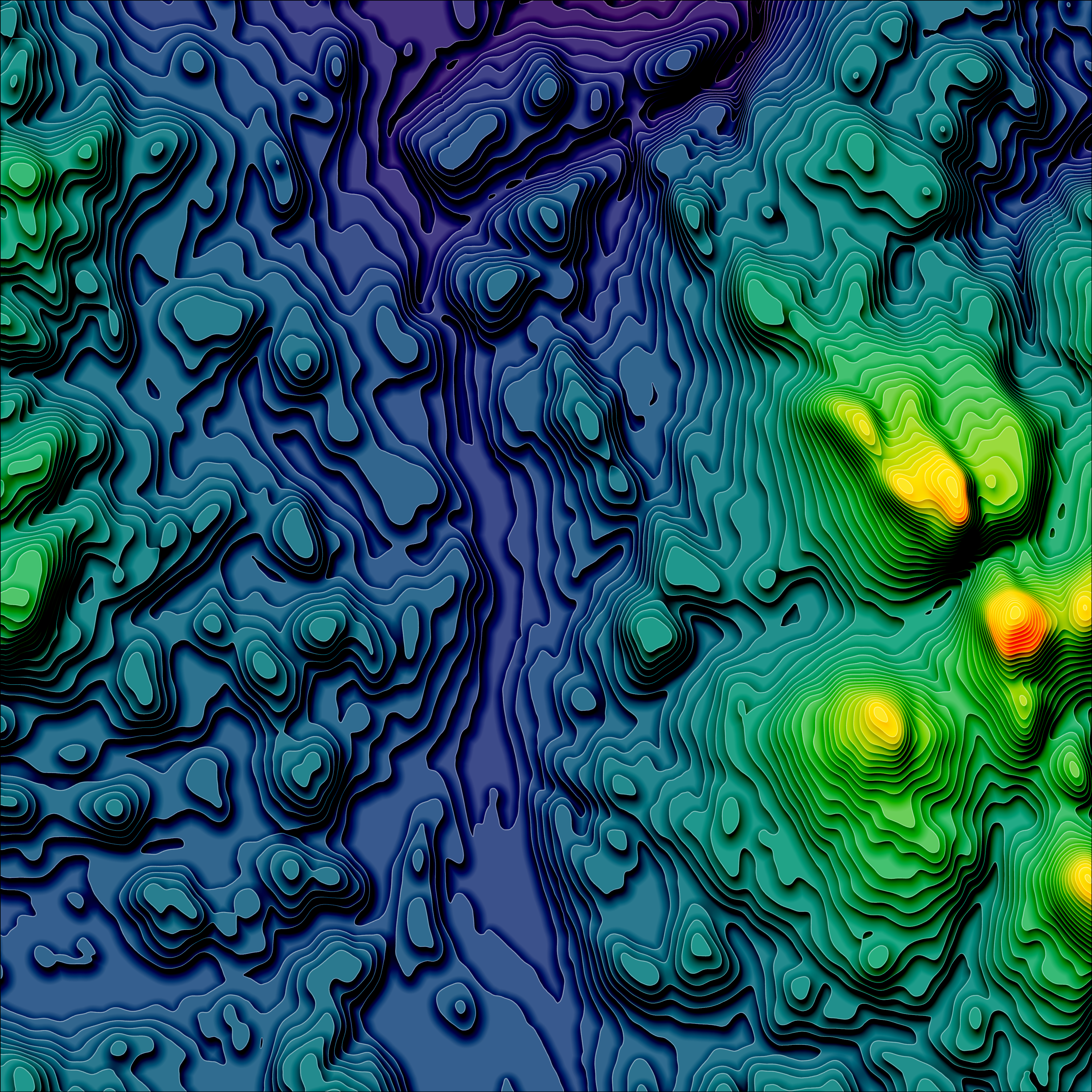 Karte mit Geodaten