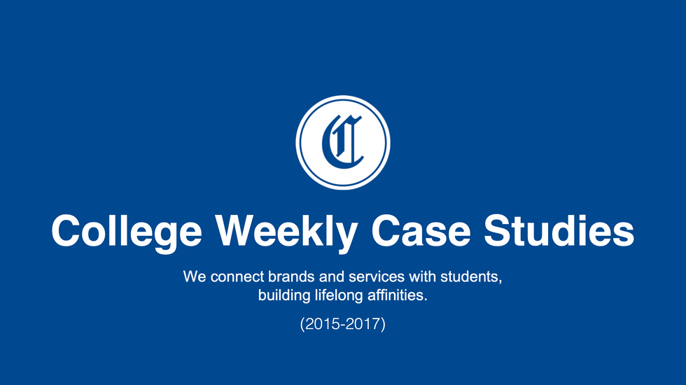 Case studies (2015-2017)