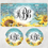 Thumbnail: Flower-Inspired License Plate and Coaster Set