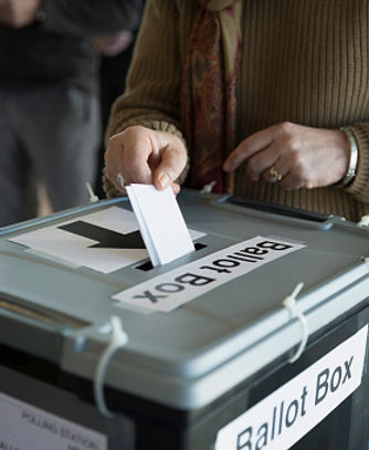 ballot box voting