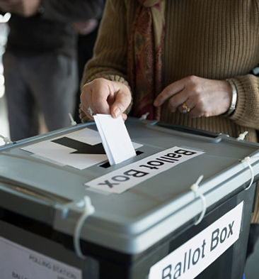 ballot box voting
