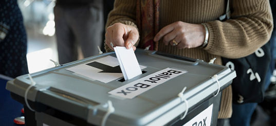 ballot box voting