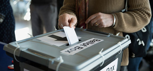 ballot box voting