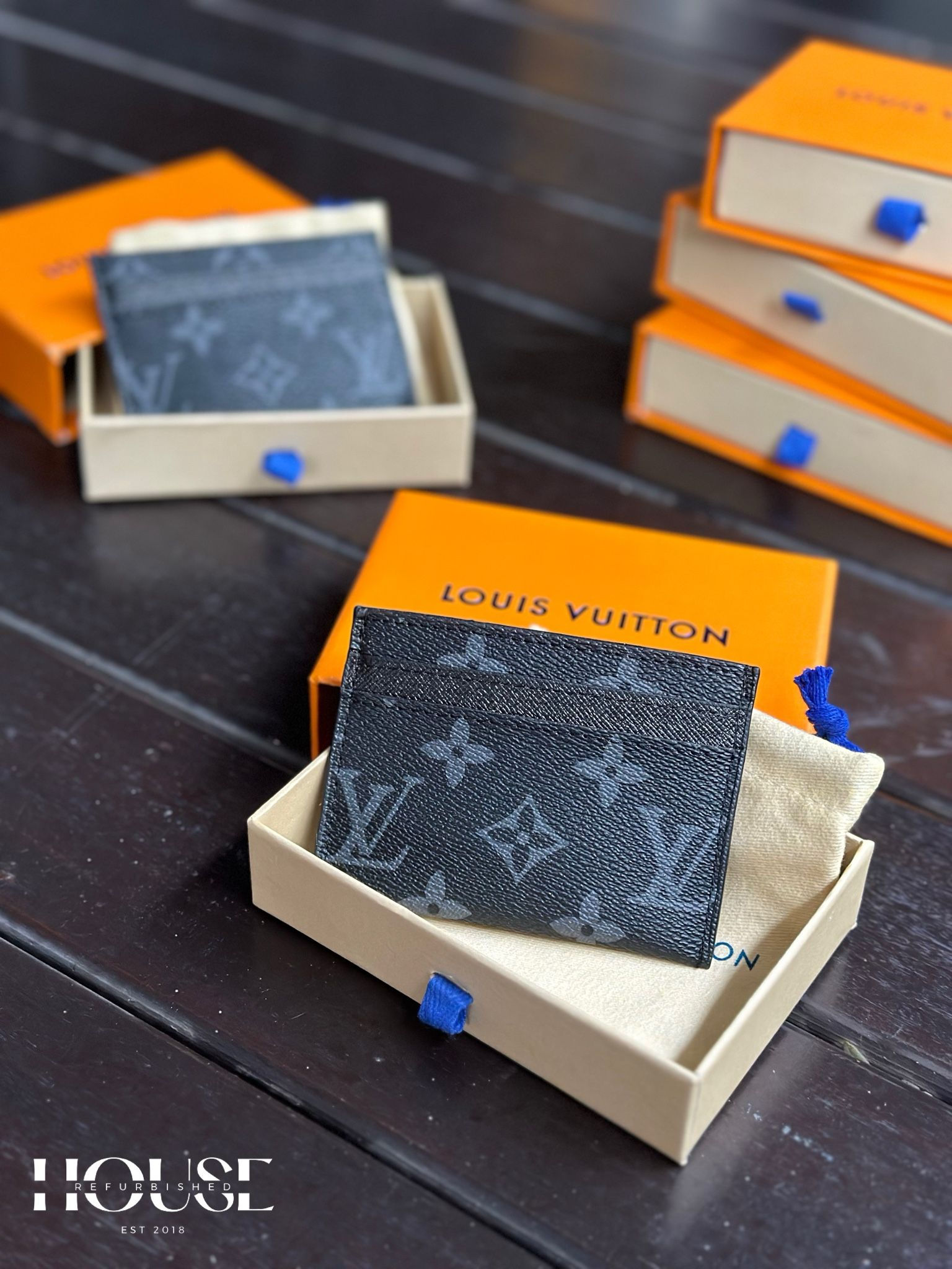 Classic Black 5 slot Cardholder