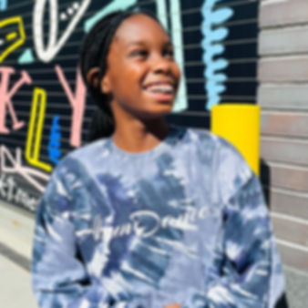 Blue Tie Dye Long Sleeve