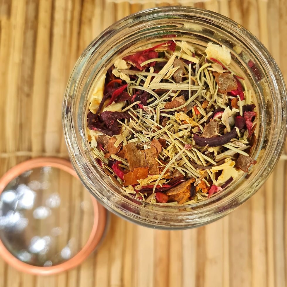 Miniatura: Kit de chás - ciclos femininos - 4 vidros 500ml