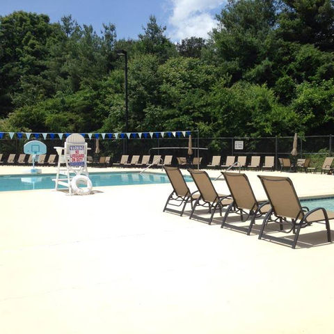 Concord Hills lifeguard and pool deck