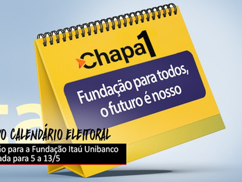 Eleição da Fundação Itaú Unibanco é adiada para o mês de maio