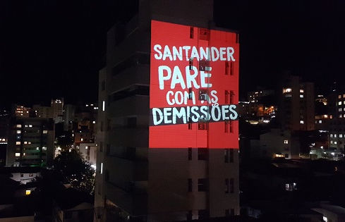 Santander naturaliza demissões durante pandemia