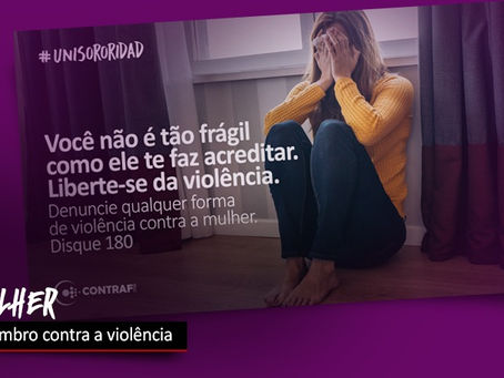 Novembro é mês de combate à violência contra a mulher