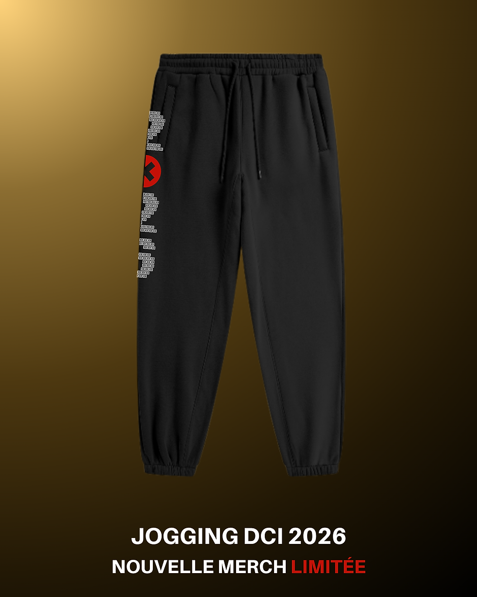 Sweatpants DCI 2026 (prévente)