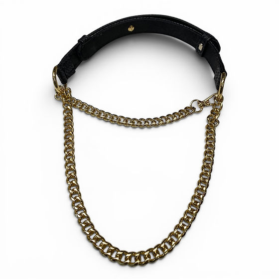 Catena Serpente Leather Choker – Italian Snake Texture Choker | FSman