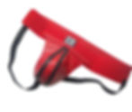 Jockstrap with Elastic Waistband red base