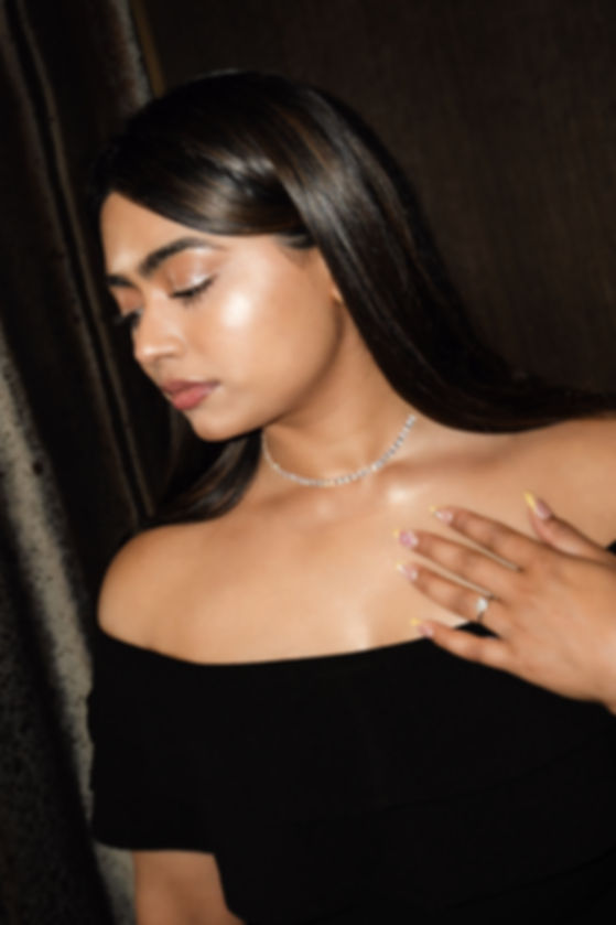 Light Blue Sapphire Choker