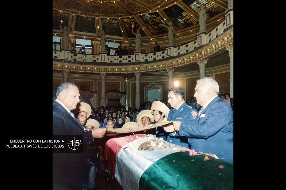 Homenaje realizado en el Congreso del Estado de Puebla.