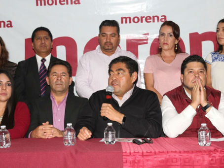 La gente me respalda y está convencida del fraude en Puebla: Miguel Barbosa