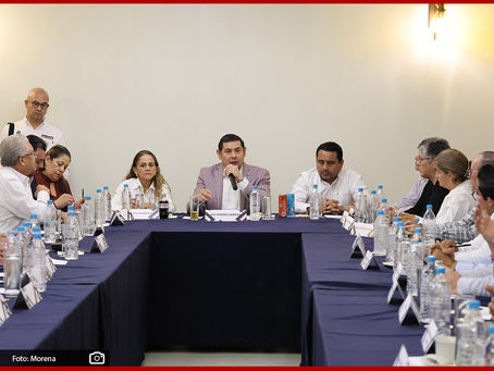 Sostiene Armenta encuentro con liderazgos y empresarios de Tehuacán