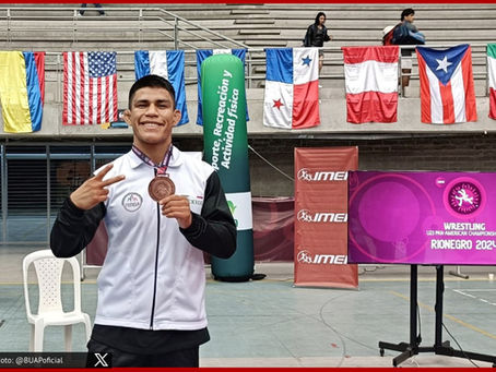 Atleta BUAP representará a México en Mundial de Lucha Olímpica