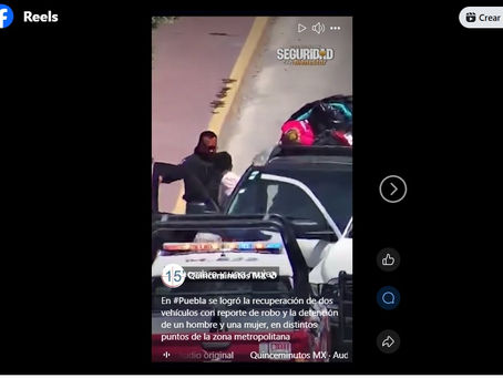 Mediante coordinación y videovigilancia fueron recuperados dos vehículos con reporte de robo