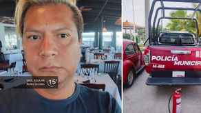 Saúl Aguilar, migrante