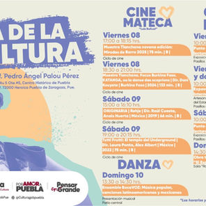Cinemateca Luis Buñuel proyecta 12 filmes del Tlanchana Fest en Puebla este 7 y 8 de agosto