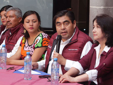 En Puebla enfrentaremos una elección de Estado y a un poder que amenaza: Barbosa