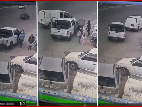 Roban una camioneta y levantan a conductor en la Puebla-Amozoc