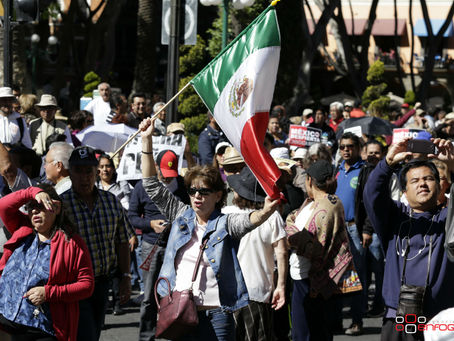 Miles marchan otra vez en Puebla contra el gasolinazo