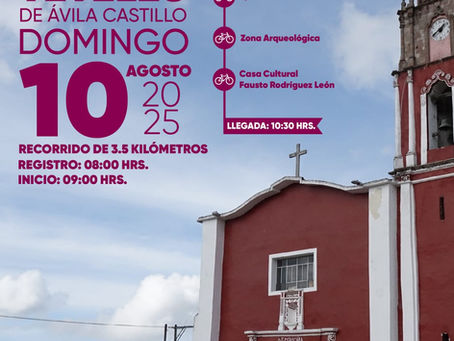 Paz, deporte y cultura en Rodada Patrimonial de Teteles de Ávila Castillo