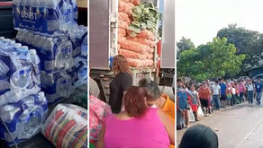 Desde Palmarito envían víveres y hortalizas a Veracruz tras lluvias e inundaciones