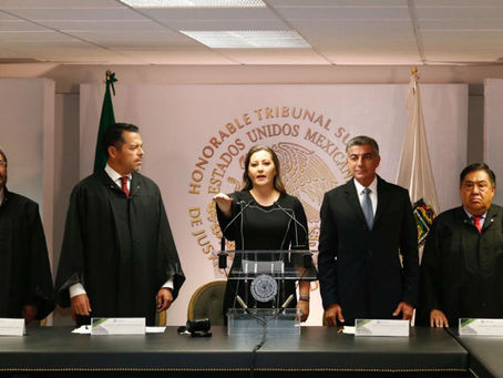 Rinde protesta Martha Erika Alonso como gobernadora de Puebla
