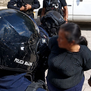 Abuso policial en Amozoc