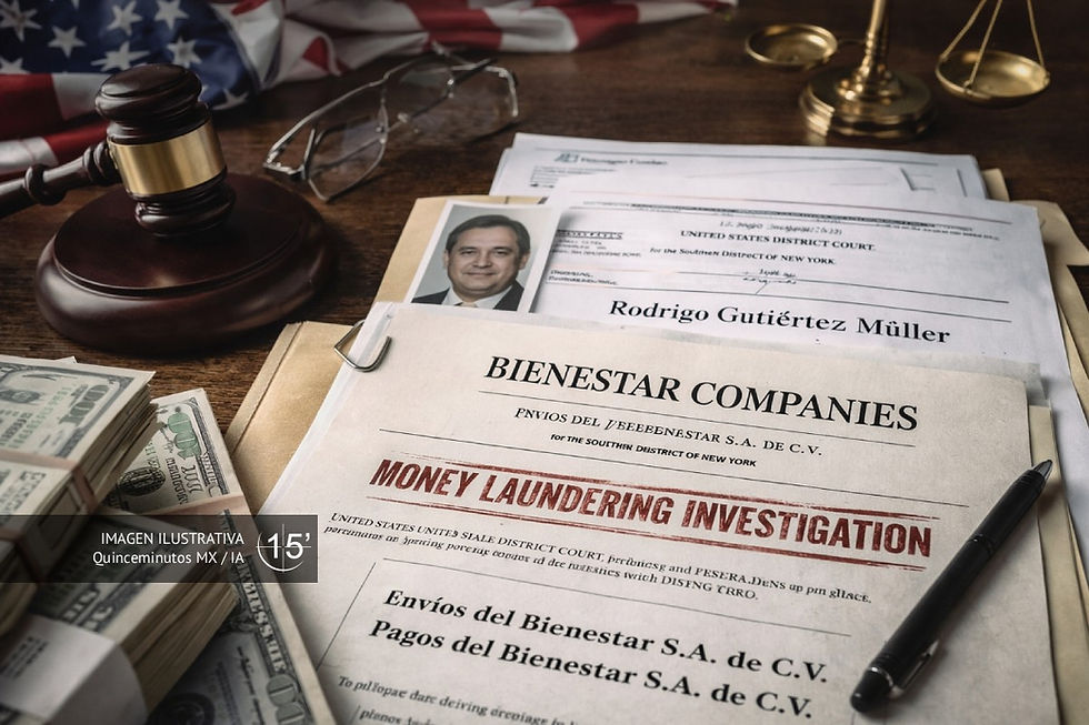 Investigación en EUA por lavado de dinero