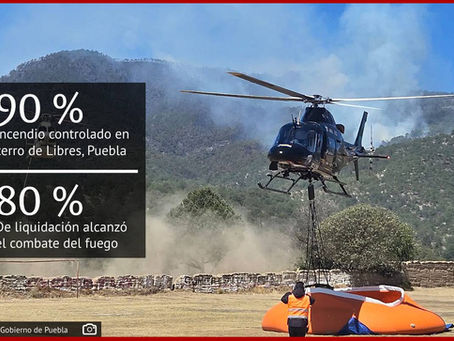 Incendio Forestal en Libres