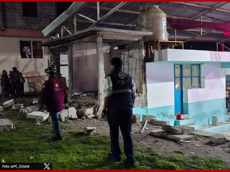 Explosión de pirotecnia en Santo Tomás Chautla deja daños materiales